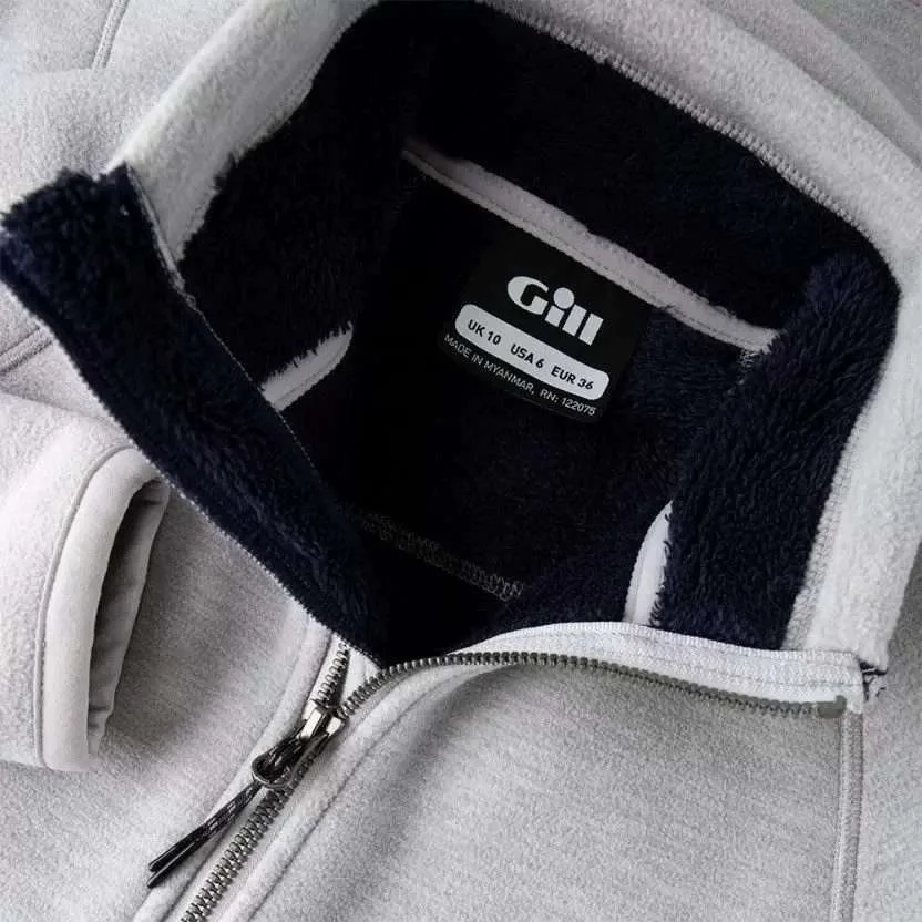 Gill Womens Polar Jacket Grey - Image 4