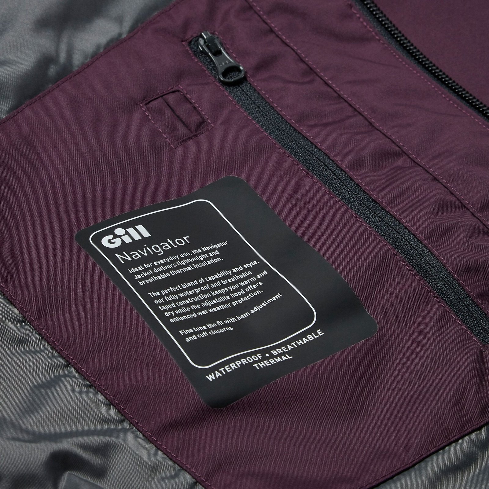 Gill Womens Navigator Jacket - Fig - Image 2