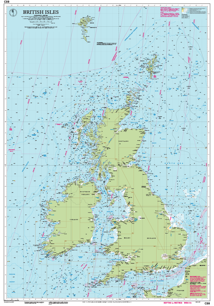 Imray C80 British Isles Chart - Image 2