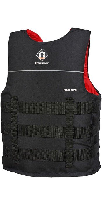 Crewsaver Four B Hybrid 70N Buoyancy Aid Black/Red - Image 2