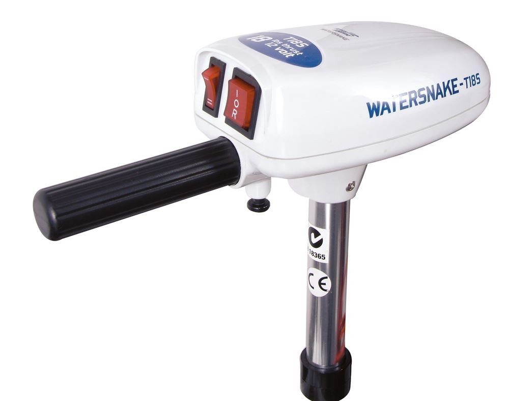 Watersnake ASP T18 SW Transom Motor w/Kayak Bracket - Image 2