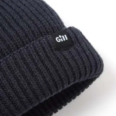 Gill Dark Navy Seafarer Beanie - Image 2