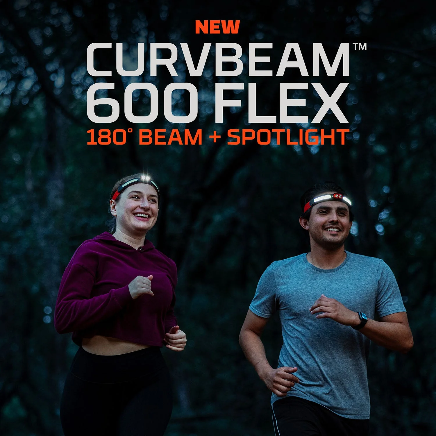 NEBO Curvbeam 600 Flex 180° Rechargeable Head Torch - Image 7