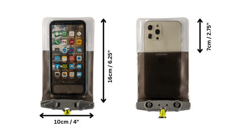 Aquapac Waterproof Phone Case - Lime Green - Image 4