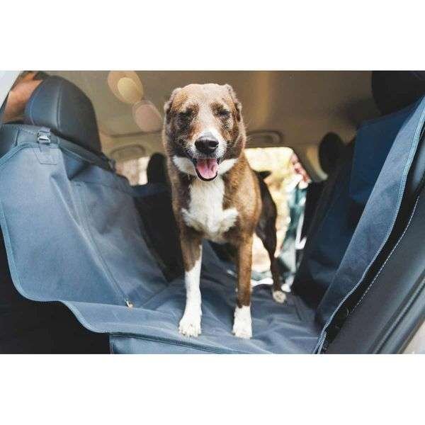 Ruffwear Dirtbag Dog Car Seat Cover in Basalt Grey - Image 4