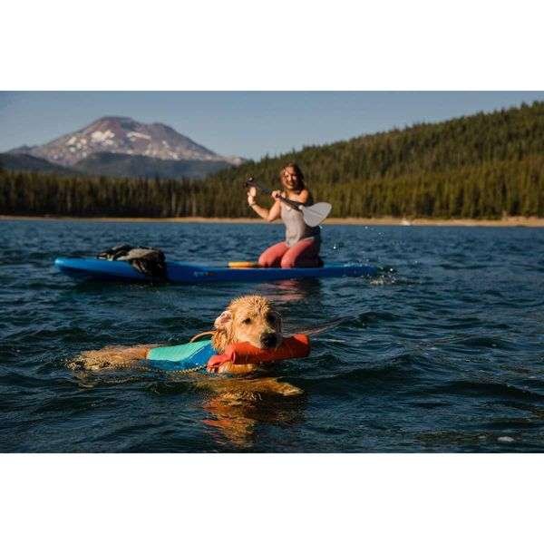 Ruffwear Lunker Floating Dog Toy Orange - Image 3