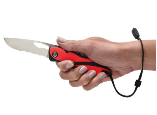 Wichard Offshore Orange Knife - Serrated Blade - Image 2