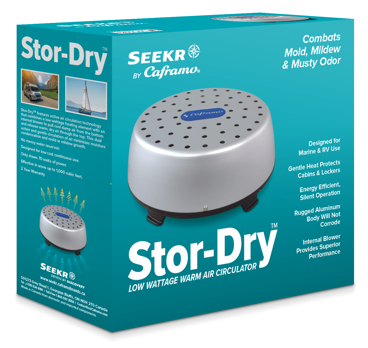 Caframo Stor-Dry Air Heater & Circulator - 220v - Image 2