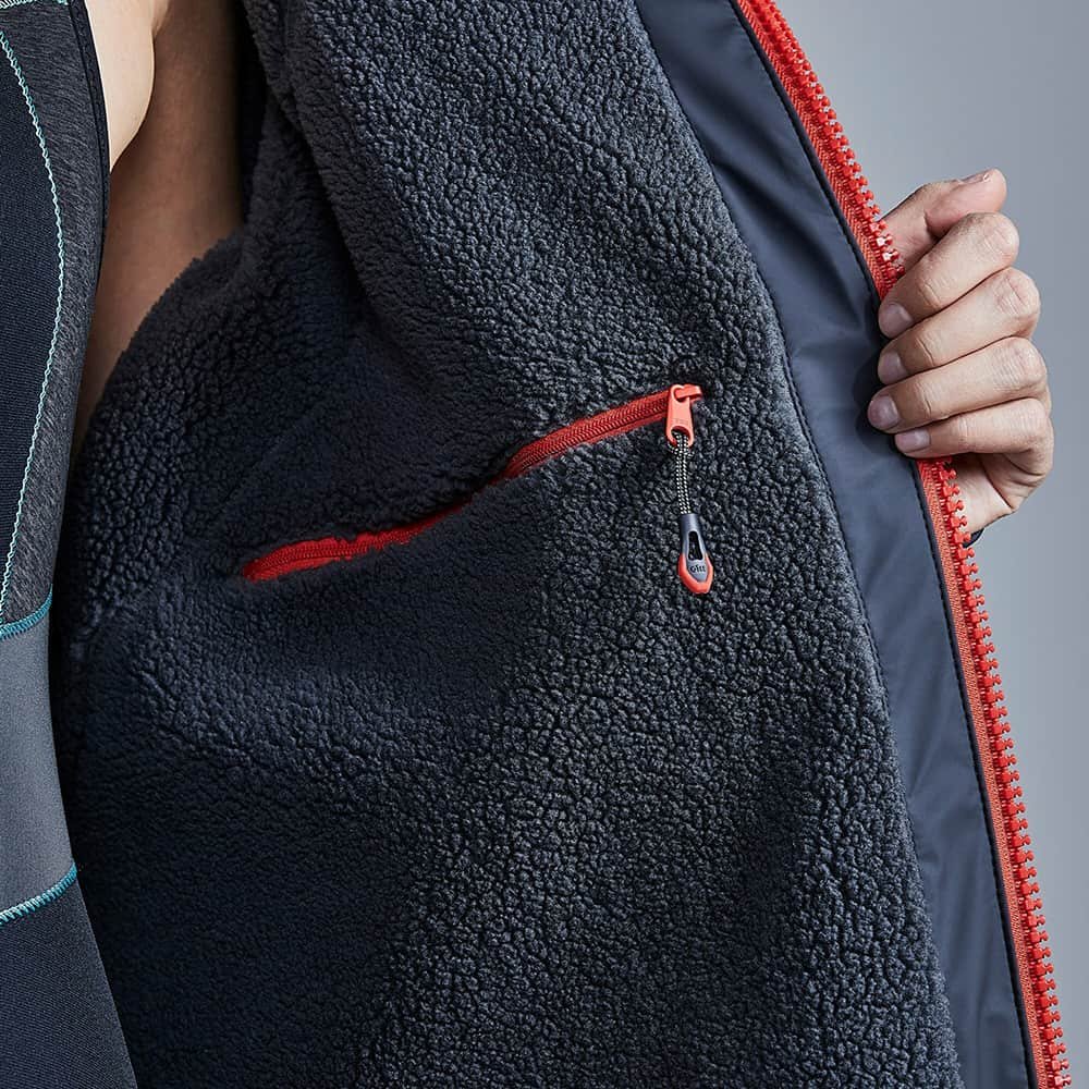 Gill Aqua Parka Changing Robe - Graphite - Image 3